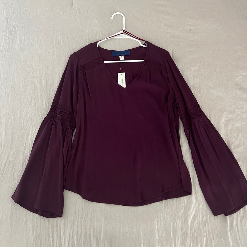 Francescas Maroon Top